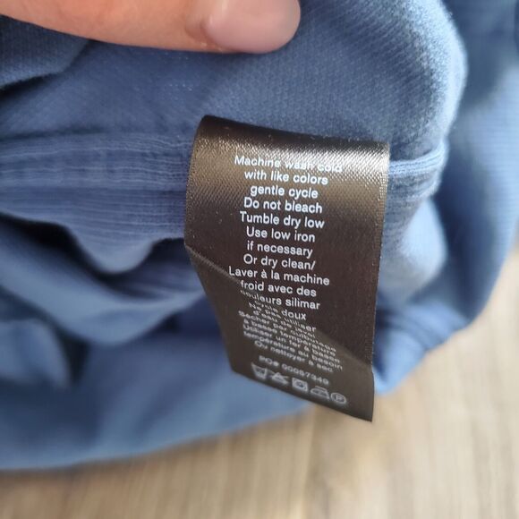 Rag Bone Shirt Button Up Mens XXL Blue Solid Classic Preppy Designer Business - Picture 6 of 8